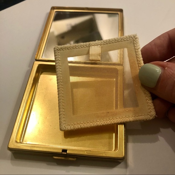Coty vintage gold compact - Picture 2 of 8